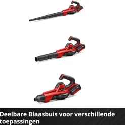 Einhell 18V bladblazer GE-UB 18/250 Li E incl 4.0 Ah accu en lader