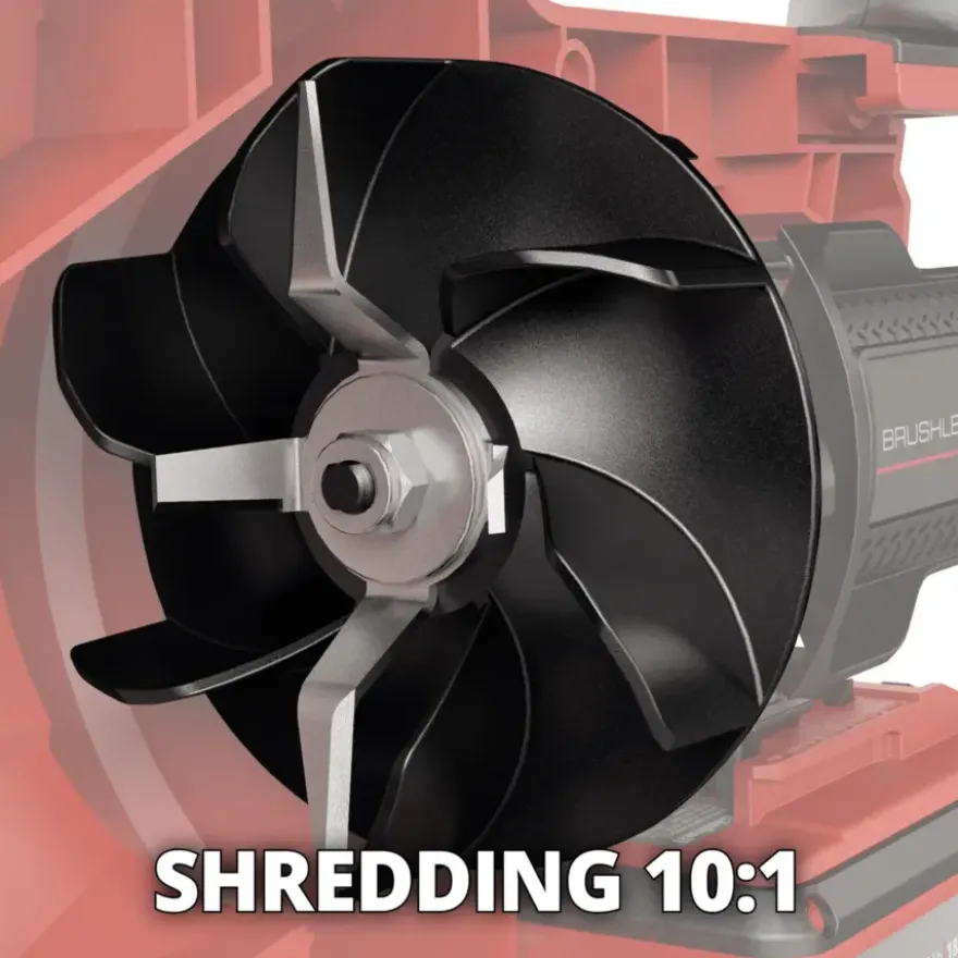 Einhell 18V bladblazer/-zuiger Venturro 18/210 (zonder accu)