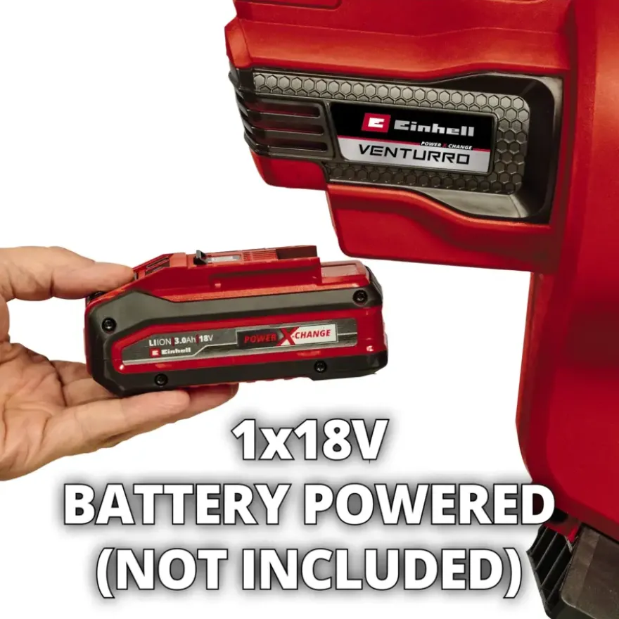 Einhell 18V bladblazer/-zuiger Venturro 18/210 (zonder accu)