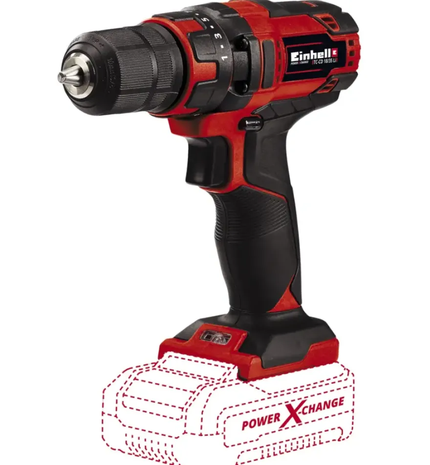 Einhell 18V boor-/schroefmachine TC-CD 18/35 Li (zonder accu)