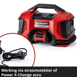 Einhell 18V compressor 6-in-1 Pressito Hybrid (zonder accu)