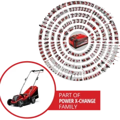 Einhell 18V grasmaaier GE-CM 18/33 Li Kit (incl. 4.0Ah accu en oplader)