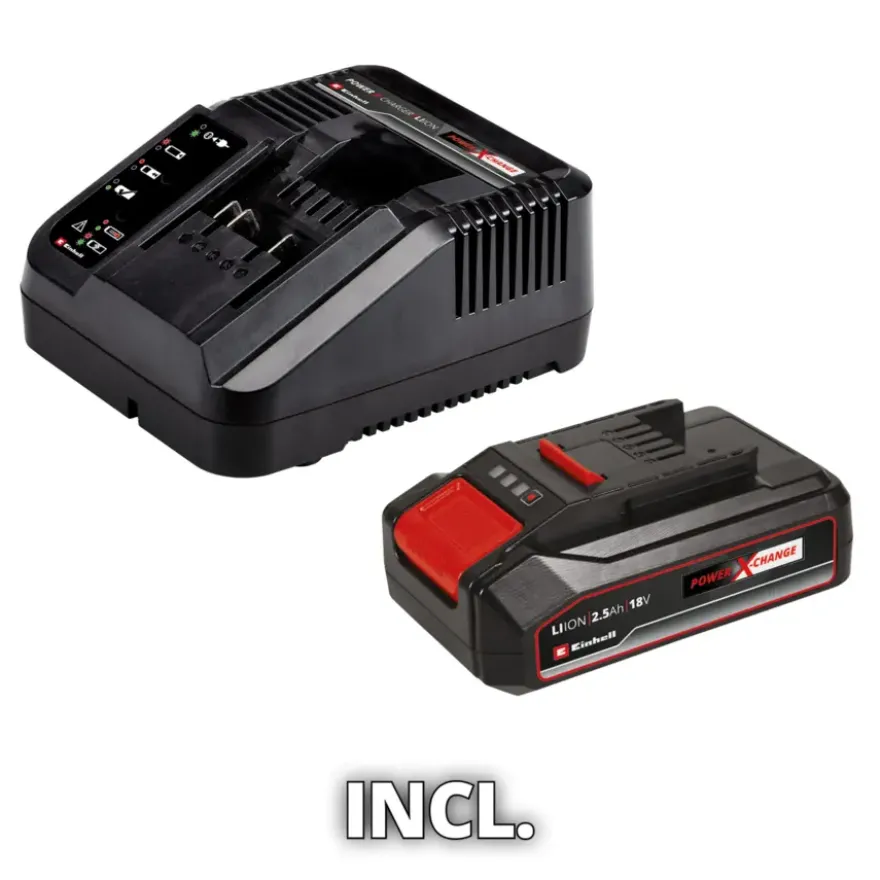 Einhell 18V grastrimmer GE-CT 18 LI kit incl 2.5Ah accu en lader