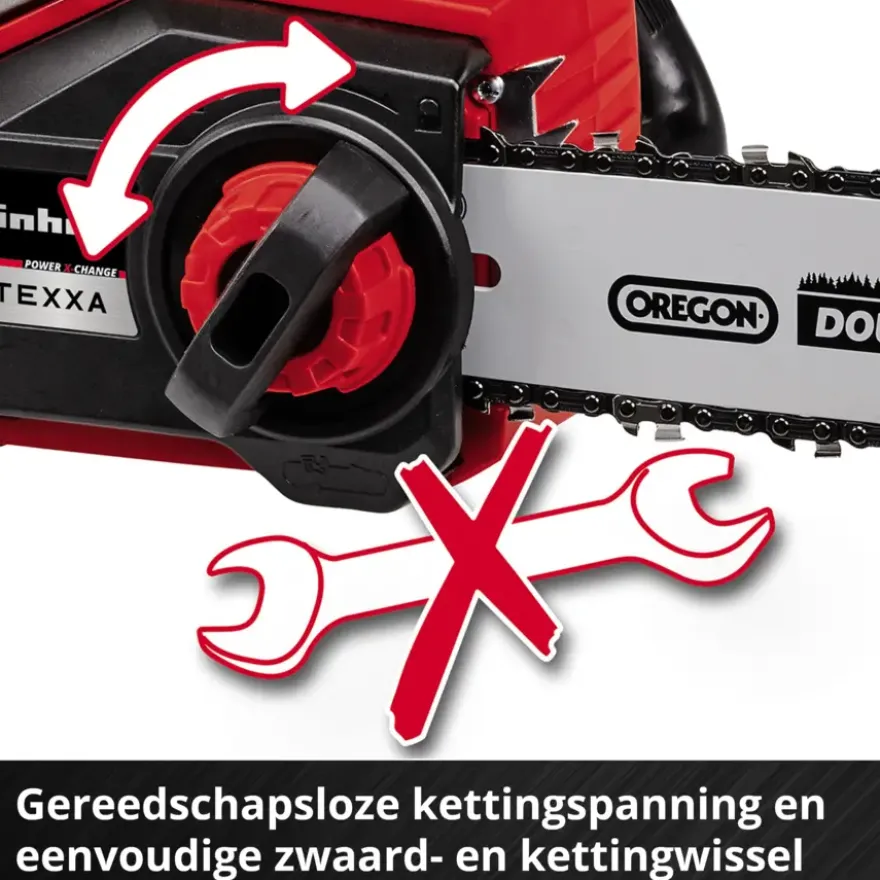 Einhell 18V kettingzaag Fortexxa 18/30 (zonder accu)