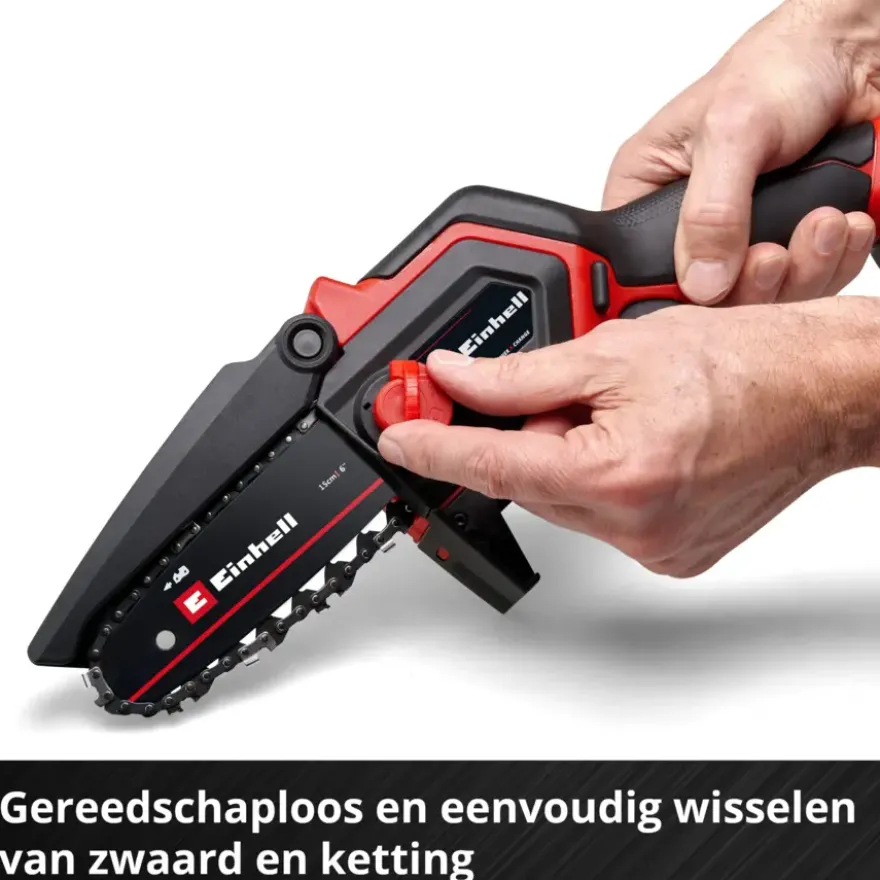 Einhell 18V kettingzaag GE-PS 18/15 Li BL (zonder accu)