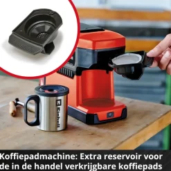 Einhell 18V koffiemachine TE-CF 18 Li (zonder accu)