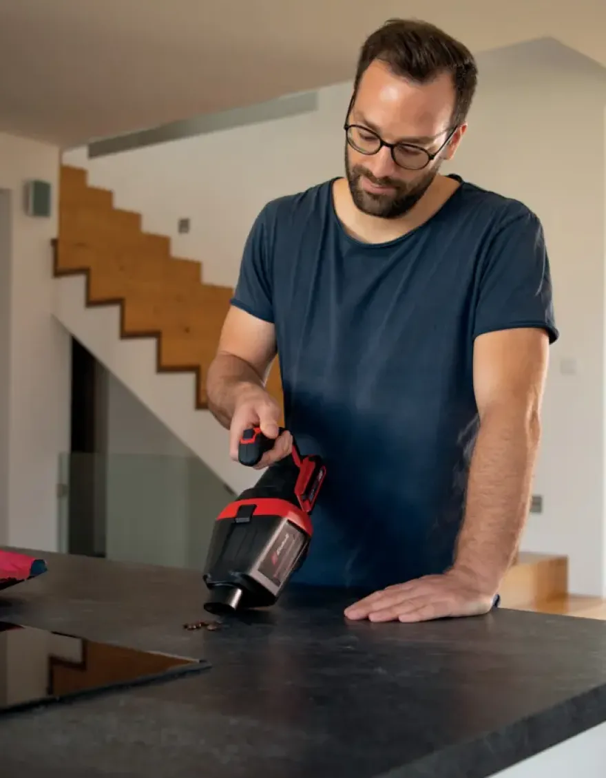 Einhell 18V kruimeldief / handstofzuiger TE-HV 18/06 (zonder accu)