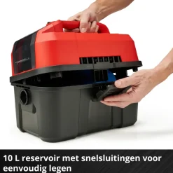 Einhell 18V nat-/droogzuiger TE-VC 18/10 Li (zonder accu)