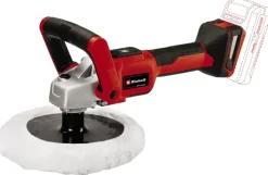 Einhell 18V polijst-/schuurmachine CE-CP 18/180 Li E (zonder accu)