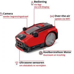 Einhell 18V robotmaaier FREELEXO CAM PLUS 600 (Incl. 4.0 Ah accu + oplader)