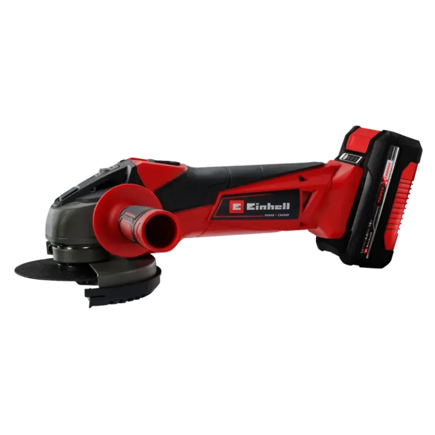Einhell 18V slijptol / haakse slijper 115mm TC-AG 18/115 LI incl 4.0Ah accu en lader