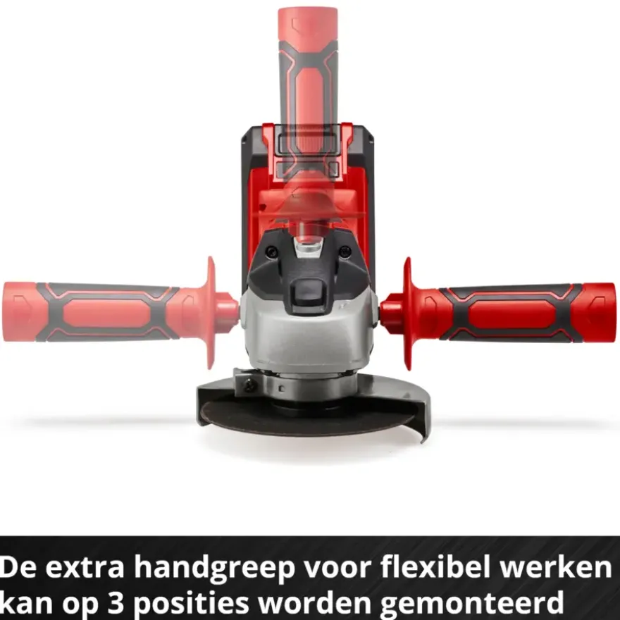 Einhell 18V slijptol / haakse slijper 115mm TC-AG 18/115 LI incl 4.0Ah accu en lader
