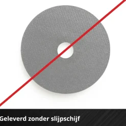 Einhell 18V slijptol / haakse slijper 115mm TC-AG 18/115 LI incl 4.0Ah accu en lader