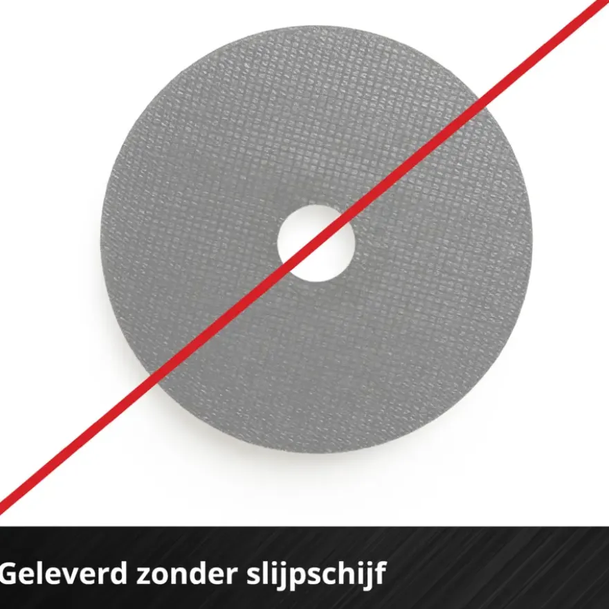 Einhell 18V slijptol / haakse slijper 115mm TC-AG 18/115 LI incl 4.0Ah accu en lader