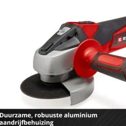 Einhell 18V slijptol / haakse slijper 115mm TC-AG 18/115 LI incl 4.0Ah accu en lader