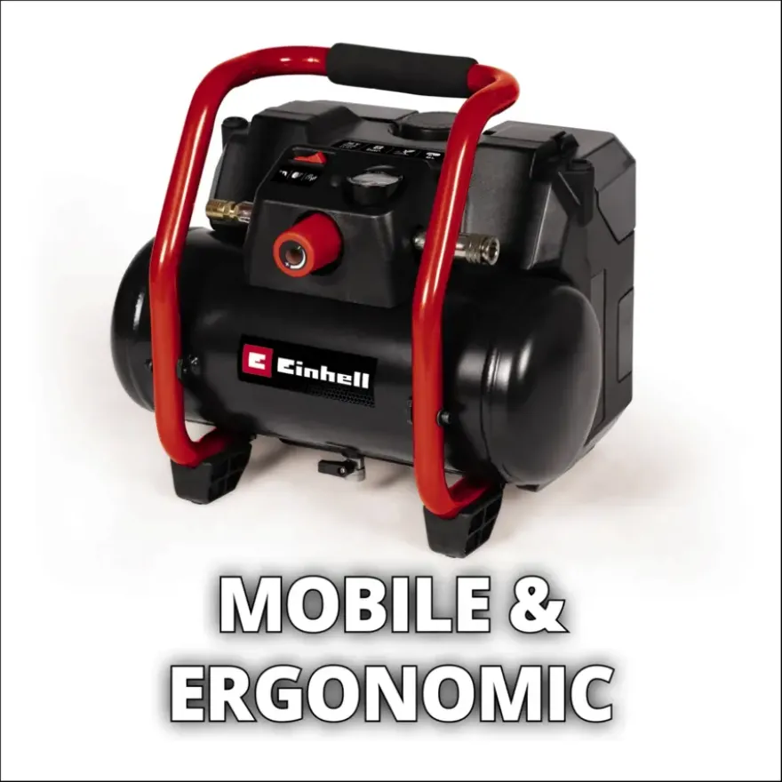 Einhell 2x18V compressor TE-AC 36/150 Li OF (zonder accu)