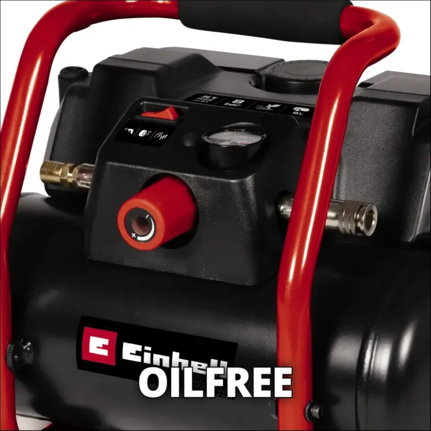 Einhell 2x18V compressor TE-AC 36/150 Li OF (zonder accu)