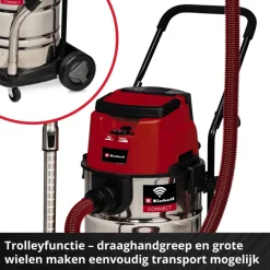 Einhell 2x18V droogzuiger TP-VC 36/30 S Auto (zonder accu)