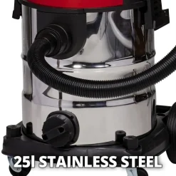 Einhell 2x18V nat-/droogzuiger TE-VC 36/25 Li S (zonder accu)