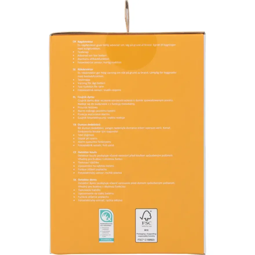 Elro FS2010-3 optische rookmelder inclusief 10 jaar lithium batterij TRIPLE-pack