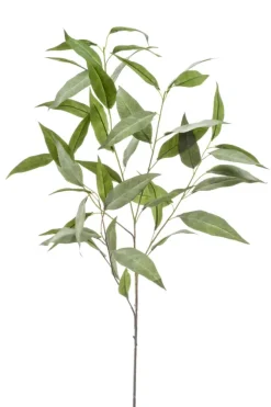 Emerald kunstbloem Eucalyptus spray grijs 93cm