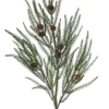 Emerald kunsttak Abies spray groen 80cm