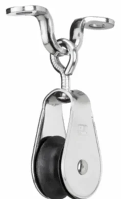 Enkelschijf Mi.-Blok10Mm Swivel Beugel