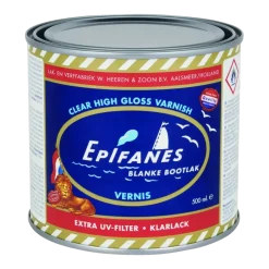 Epifanes bootlak blank / vernis met extra UV-filter 500 ml