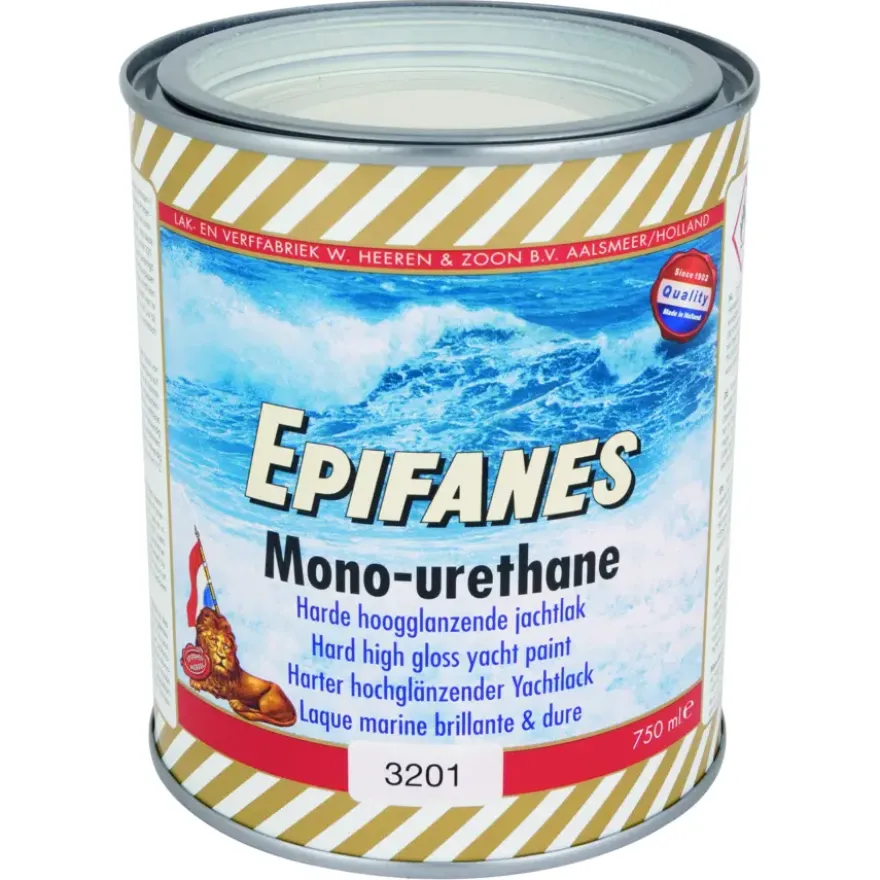 Epifanes mono-urethane jachtlak hoogglans nr. 3201 fleet wit 750 ml