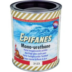 Epifanes mono-urethane jachtlak hoogglans nr. 3123 deep red 750 ml