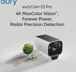 EufyCam S3 Pro Draadloze beveiligingscamera Uitbreiding 4K