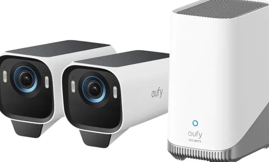 EufyCam S3 Pro Duo Pack Draadloze beveiligingscamera's 4K met Homebase 3