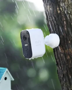 Eufy draadloze beveiligingsset inclusief Homebase 2 en 2 beveiligingscamera's Wit