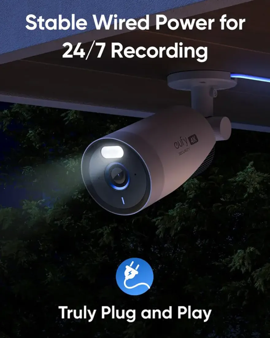 Eufy E330 Bundel 2 Beveiligingscamera voor buiten Wired Incl. Homebase 3