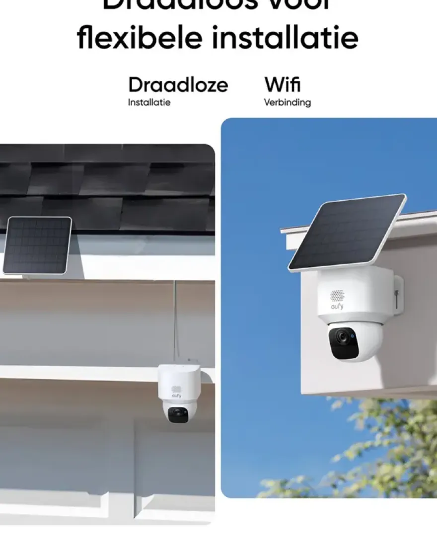 Eufy E30 SoloCam duo pack draadloze beveiligingscamera