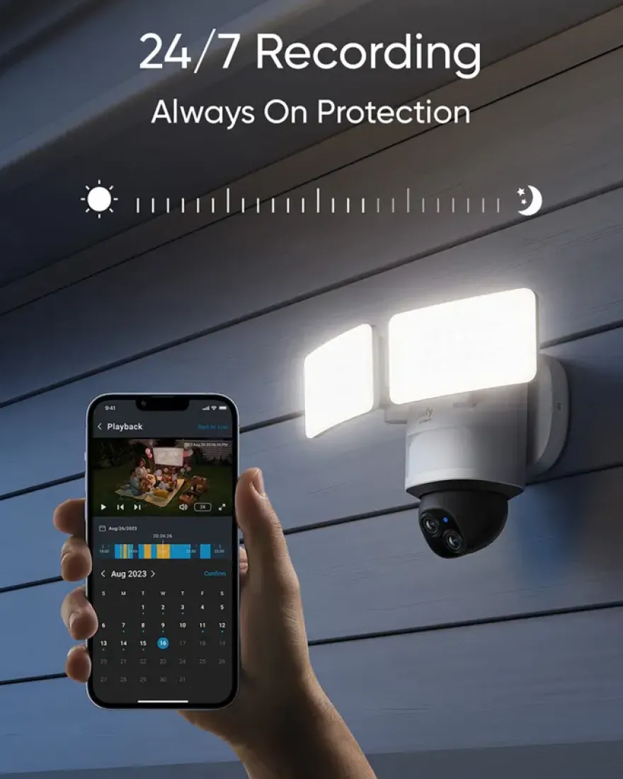 Eufy Floodlight Beveiligingscamera E340 Wired