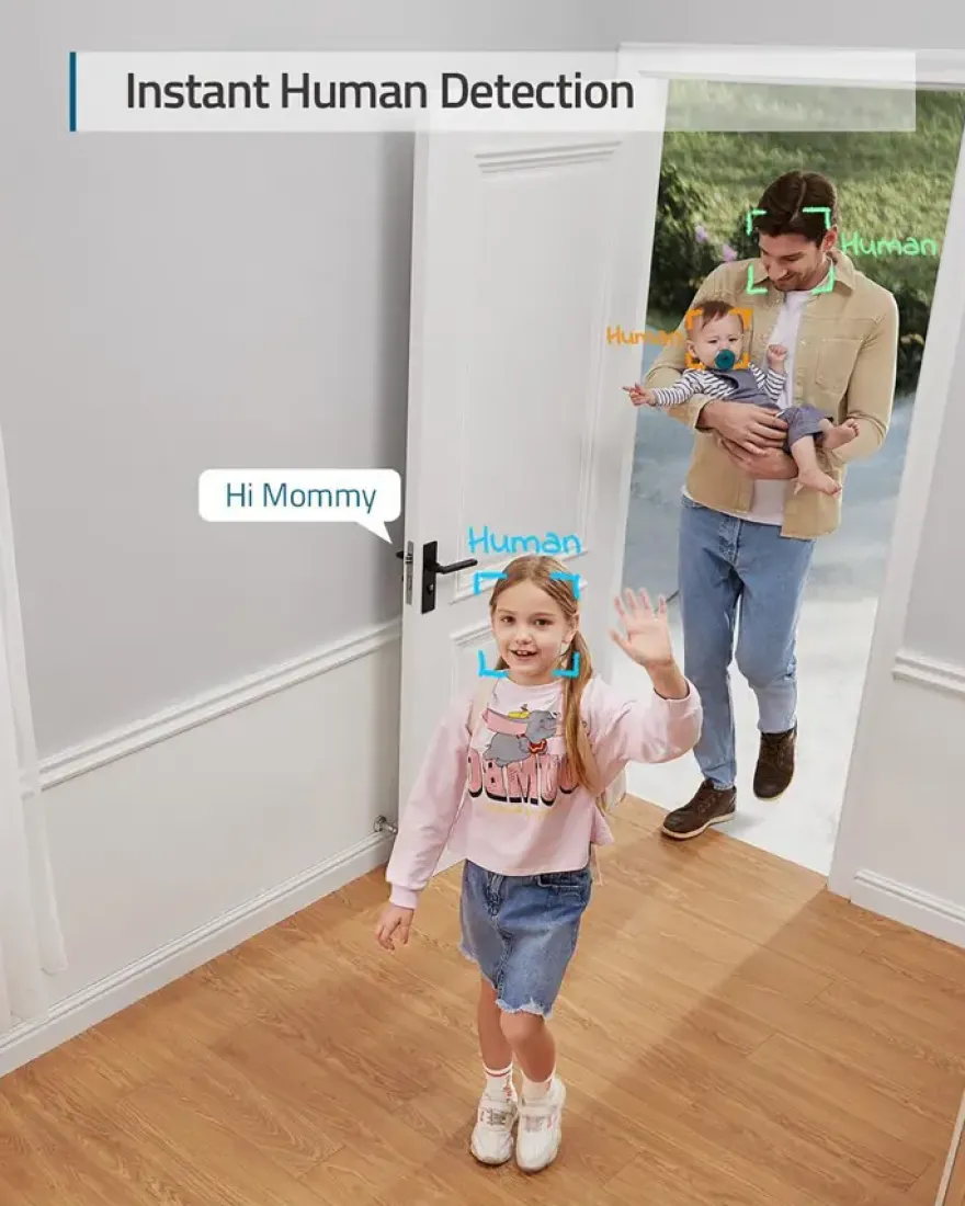 Eufy Indoorcam Beveiligingscamera 2K Pan & Tilt Wired
