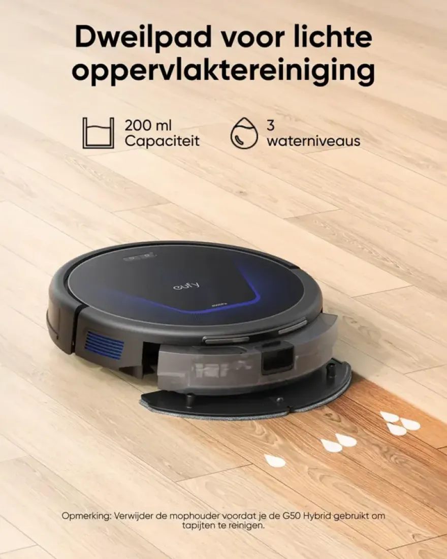 Eufy Robotstofzuiger G50 Hybrid