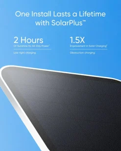 Eufy SoloCam S340 Beveiligingscamera met Zonnepaneel