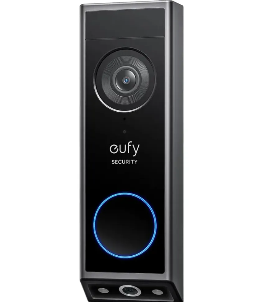 Eufy Video Deurbel E340 2 camera's Zwart Uitbreiding