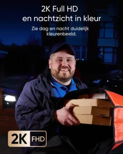 Eufy Video Deurbel E340 2 camera's Zwart Uitbreiding