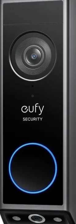 Eufy Video Deurbel E340 2 camera's Zwart Uitbreiding
