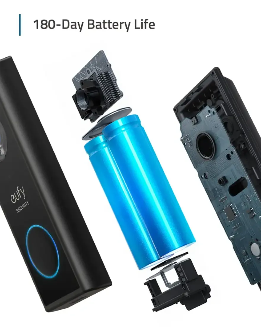 Eufy Video Deurbel S220 met HomeBase 2