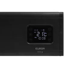 Eurom Alutherm Baseboard 2500 Zwart met WiFi