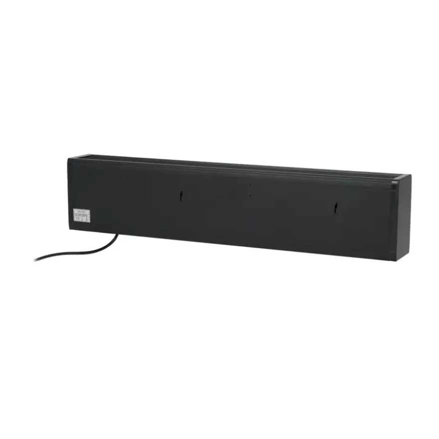 Eurom Alutherm Plint 1000 Watt zwart met WiFi