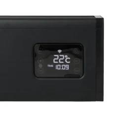 Eurom Alutherm Plint 1000 Watt zwart met WiFi