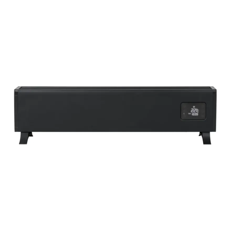Eurom Alutherm Plint 1000 Watt zwart met WiFi