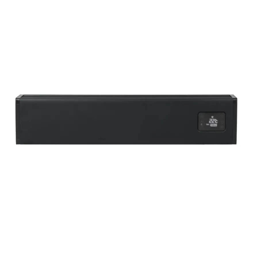 Eurom Alutherm Plint 1000 Watt zwart met WiFi