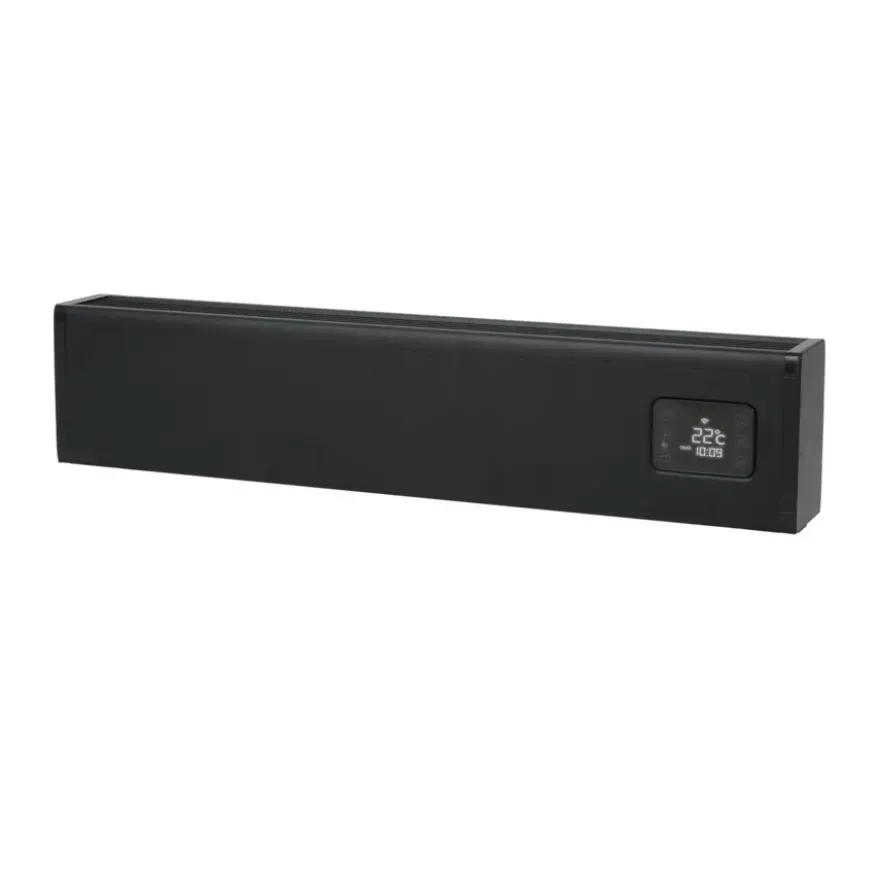 Eurom Alutherm Plint 1000 Watt zwart met WiFi