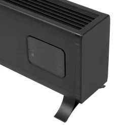 Eurom Alutherm Plint 1000 Watt zwart met WiFi